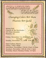 Phoenix Artists Guild Fall Show Announcement