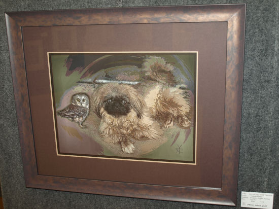 Owl and Pekingese