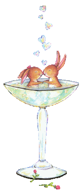 Love Bunnies Kissing