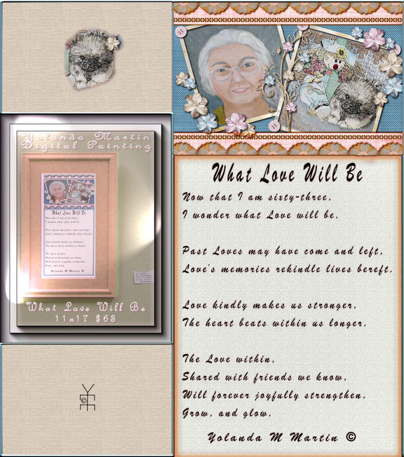 What Love Will Be Portrait and Poem