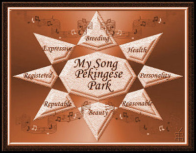 my Pekingese kennel logo
